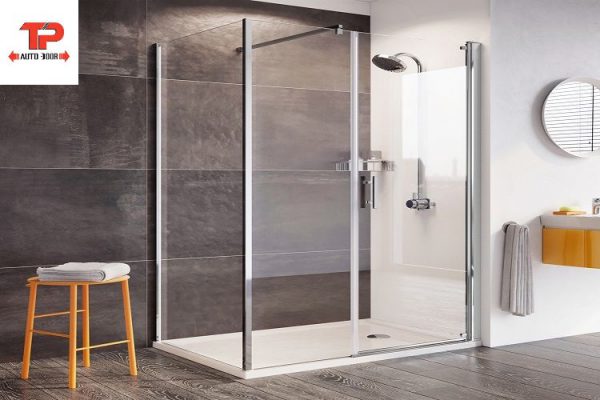 Phòng tắm kính cường lực Vũng Tàu 90 độ