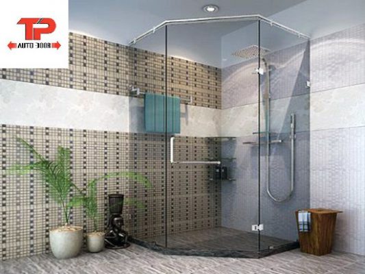 Phòng tắm kính cường lực Vũng Tàu 135 độ