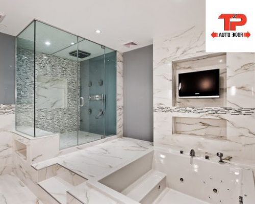 Lưu ý khi ;ắp đặt phòng tắm cường lực