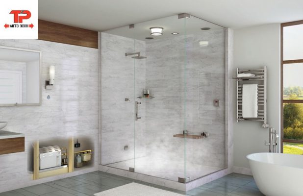Phòng tắm kính cường lực đẹp, hiện đại