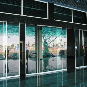 Cửa kính tự động đẹp nổi bật