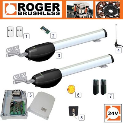 Các bộ phận của cổng Roger cánh tay đòn tự động Các bộ phận của cổng Roger cánh tay đòn tự động