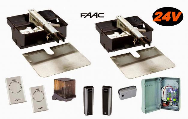 Các bộ phận cấu tạo của Motor cổng Faac âm sàn 770