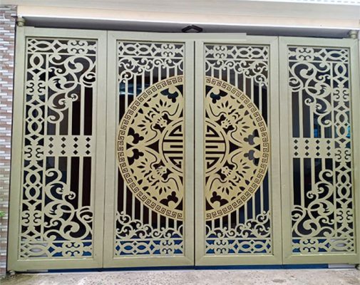 cổng sắt cnc đẹp 6