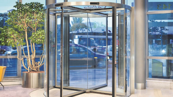 Cửa kính xoay tự động đảm bảo chất lượng cao Cửa kính xoay tự động đảm bảo chất lượng cao