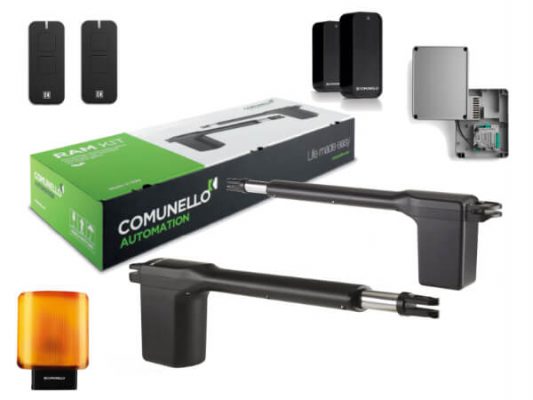 Cổng trượt tự động Comunello được sản xuất từ Italia