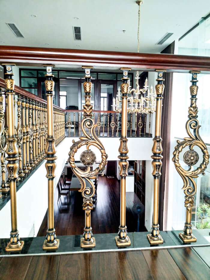 Nguyên liệu sản xuất cầu thang, lan can phải đảm bảo chất lượng Nguyên liệu sản xuất cầu thang, lan can phải đảm bảo chất lượng