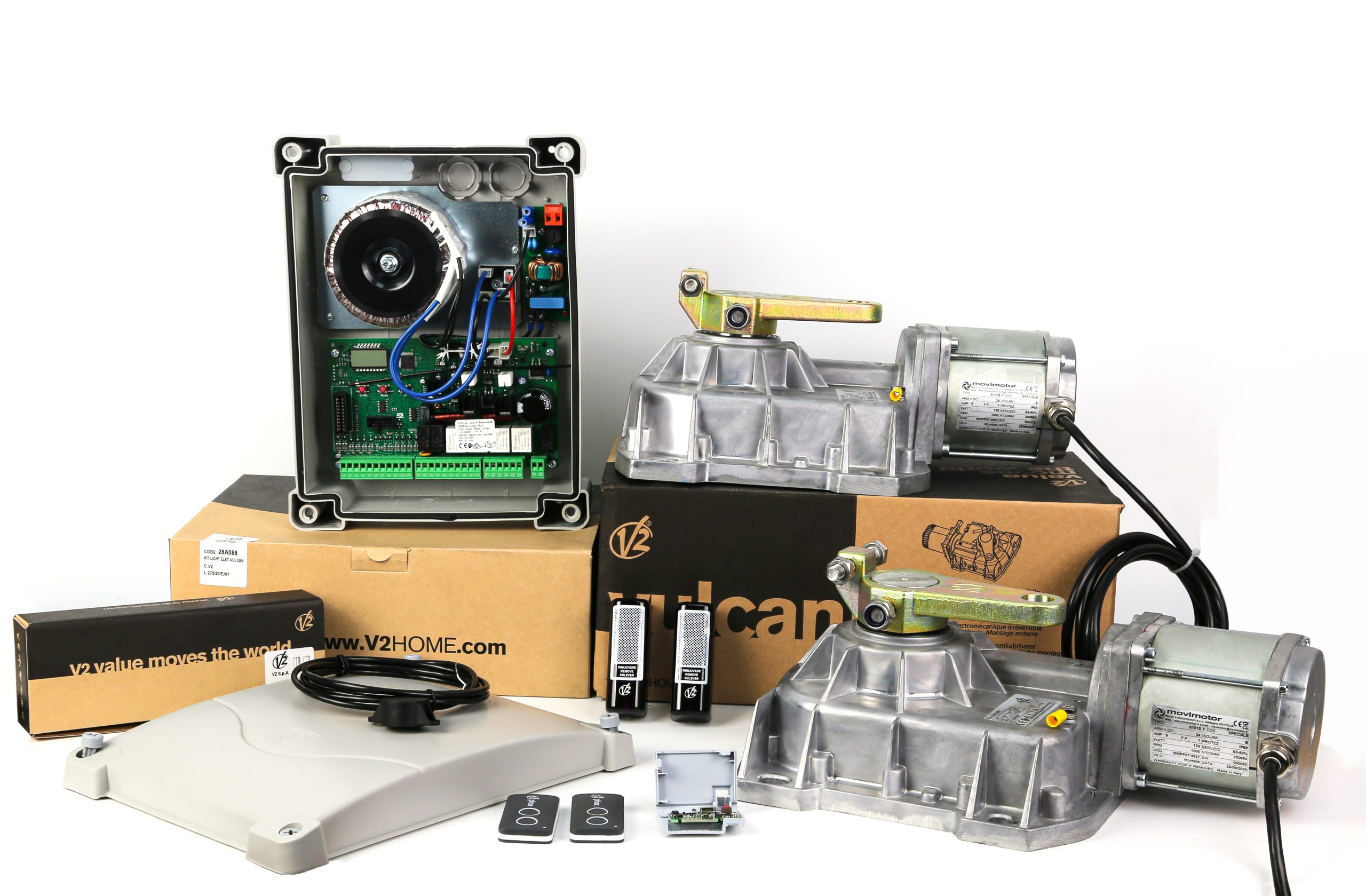 Phụ kiện cửa cổng tự động Bảng giá phụ kiện motor cửa cổng tự động