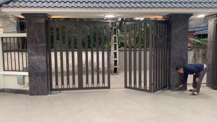 Motor cổng âm sàn mới nhất 2024