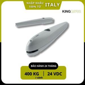 Motor tay đòn King Gates 24V nhập khẩu Ý (400kg)