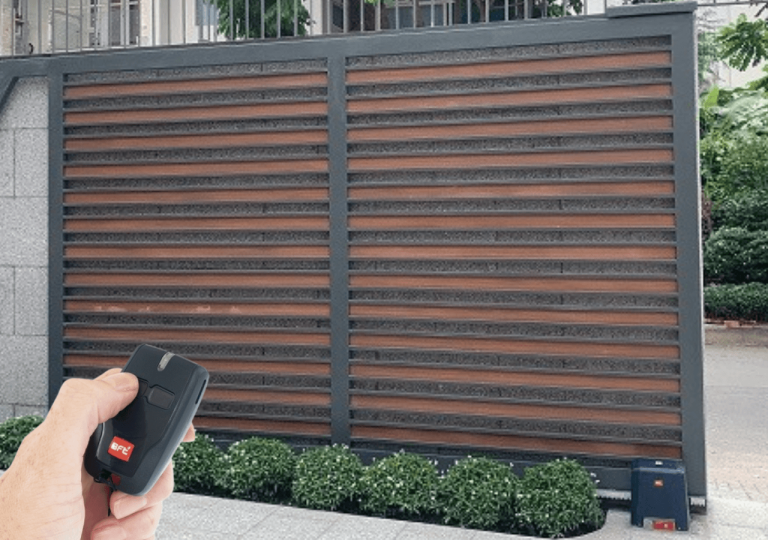 Hệ thống motor lắp đặt hoàn chỉnh cho cổng trượt gia đình