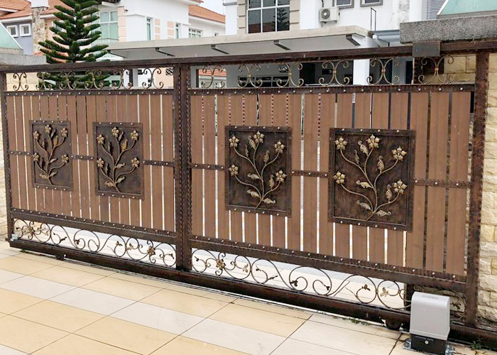 motor cổng lùa Đài Loan cho nhà dân